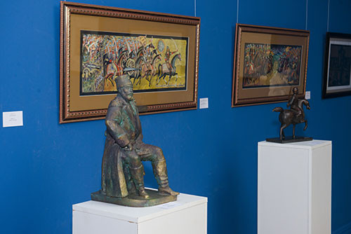 Выставка «Наследие: богатство Республики, исторические страницы страны в произведениях графики и скульптуры», накануне Всемирного форума по межкультурному диалогу и IV исламских игр солидарности