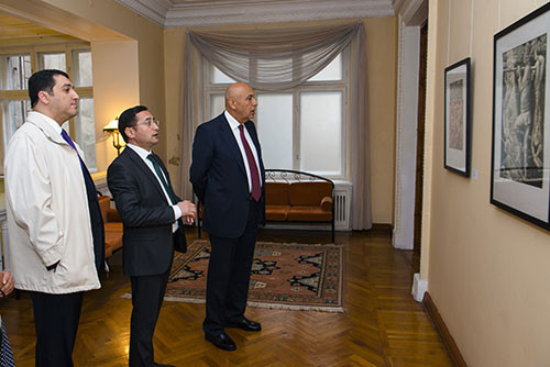 Выставка «Наследие: богатство Республики, исторические страницы страны в произведениях графики и скульптуры», накануне Всемирного форума по межкультурному диалогу и IV исламских игр солидарности