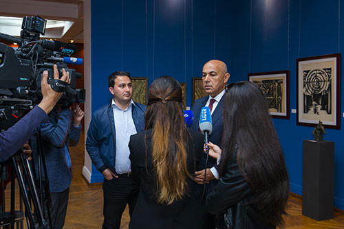 Выставка «Наследие: богатство Республики, исторические страницы страны в произведениях графики и скульптуры», накануне Всемирного форума по межкультурному диалогу и IV исламских игр солидарности