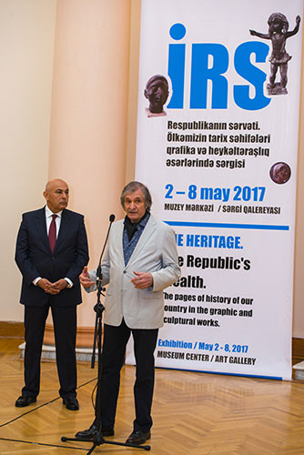 Выставка «Наследие: богатство Республики, исторические страницы страны в произведениях графики и скульптуры», накануне Всемирного форума по межкультурному диалогу и IV исламских игр солидарности