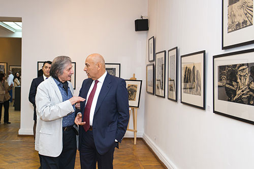 Выставка «Наследие: богатство Республики, исторические страницы страны в произведениях графики и скульптуры», накануне Всемирного форума по межкультурному диалогу и IV исламских игр солидарности