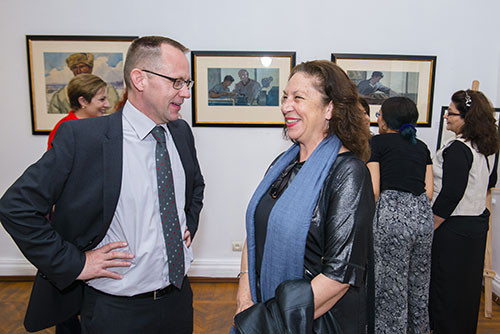 Выставка «Наследие: богатство Республики, исторические страницы страны в произведениях графики и скульптуры», накануне Всемирного форума по межкультурному диалогу и IV исламских игр солидарности